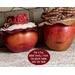 This shows the back of my apple gourd characters. I engrave their names into the shell using a pyrography pen, a great collectable!